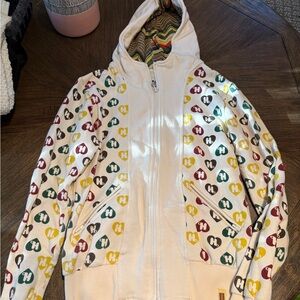 Harajuku Lovers White Multicolor Kids Jacket